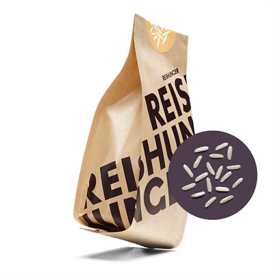 Vollkorn Jasmin Reis von Reishunger (3x3kg) Bio Langkorn Duftreis aus Thailand