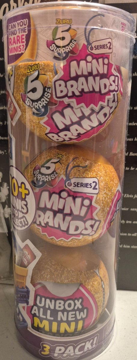 Zuru 5 Surprise Mini Brands Series 2 (3 Pack) New Sealed
