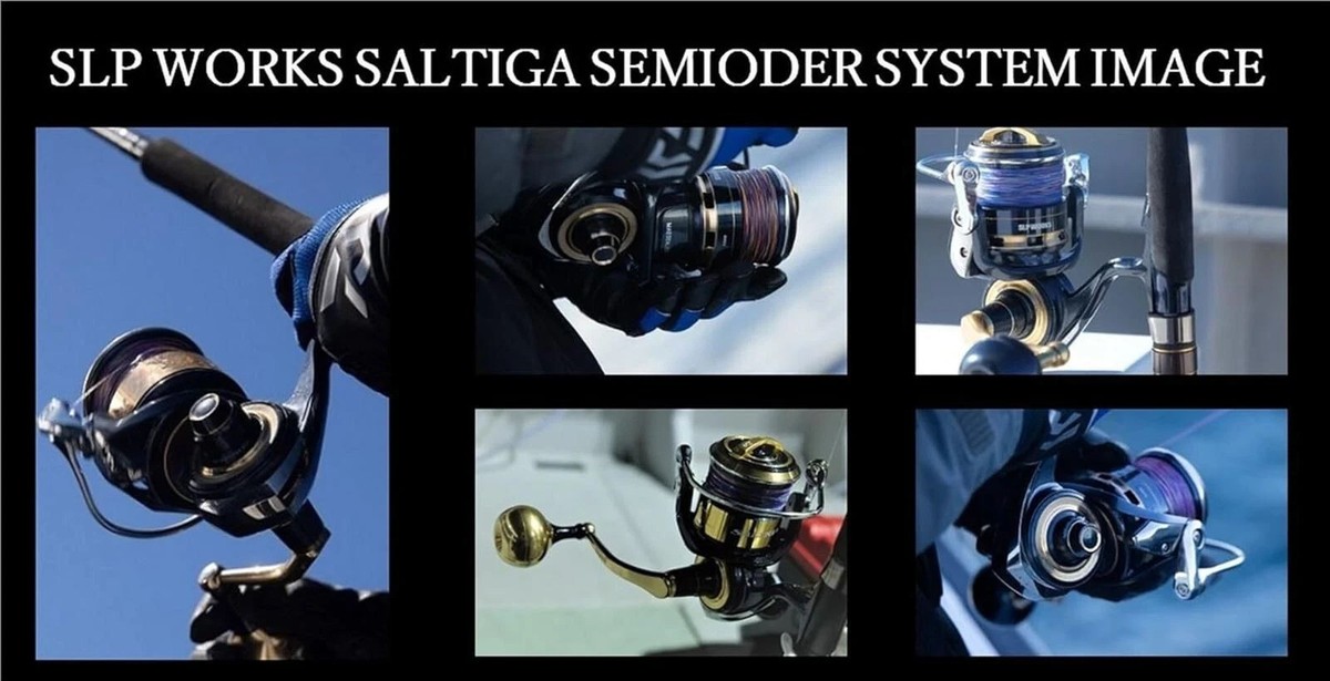 Daiwa SLP Works 20 Saltiga Spool 20000 Gold Lightweight Custom