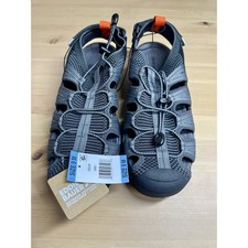 Eddie Bauer Men's Lightweight  Bungee Laced Cedar Water Sandal 9M New W/tag