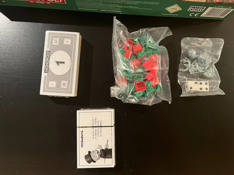 Monopoly Italia edizione limitata Hasbro Monopoli Gioco tavola - NUOVO - Immagine 3 di 4