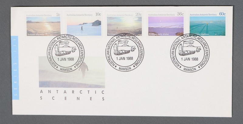 MayfairStamps Australian Antarctic Territory FDC 1988 Antarctic Scenes Combo Fir