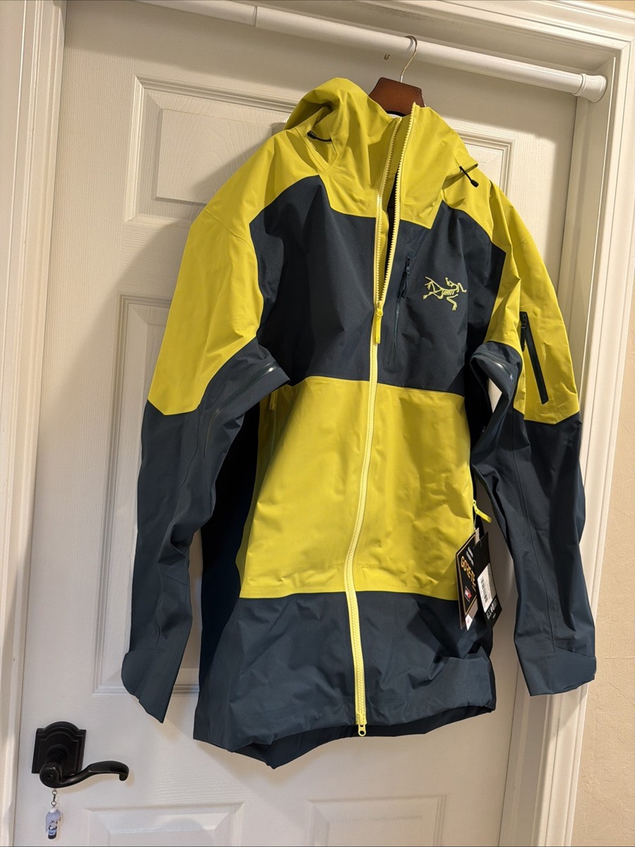 NWT Arc'teryx Men's Sabre SV Gore-Tex Pro Ski Snow Jacket Lamp