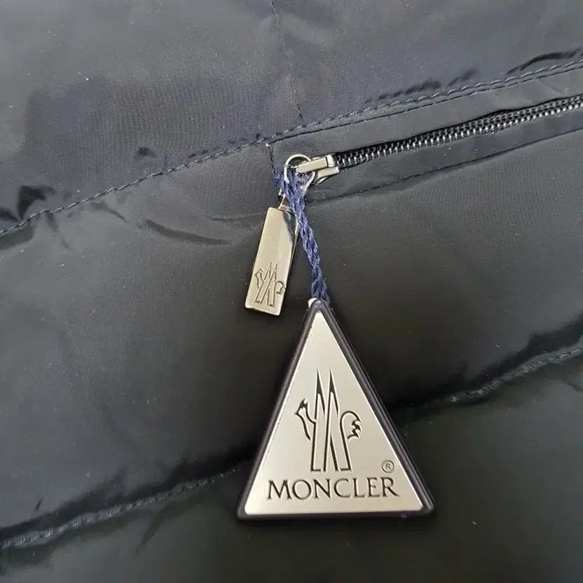 Moncler Women's Short Puffer Jacket, Size 44, Black thumbnail 5