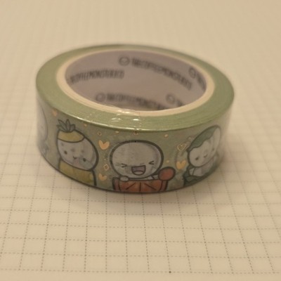 TheCoffeeMonsterzCo TCMC  Fruits & Veggies Washi Tape 15mm New Out Of Stock