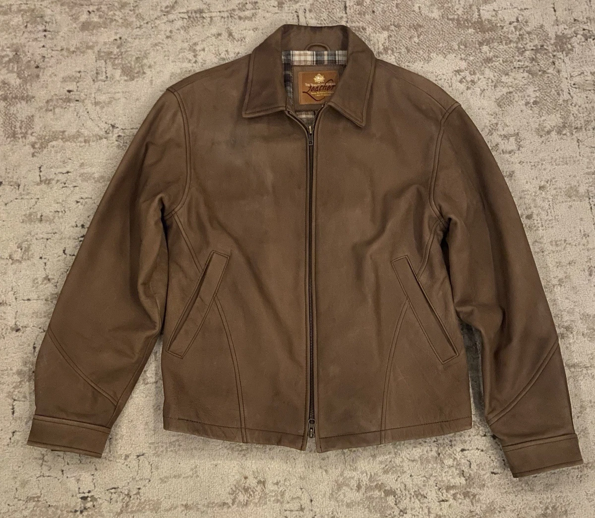 Territory Ahead Leather Outer Shell Jackets for Men for Sale