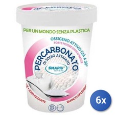 6x Bundle Smapiù Percarbonato Sodio Igienizza Bianchi 500Gr