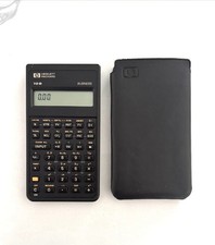 HP Hewlett Packard 10B Financial Business Calculator w/Case Batteries