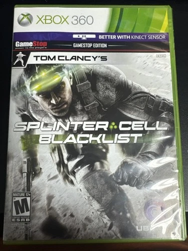 Splinter Cell Blacklist [GameStop Edition] (Microsoft Xbox 360, 2013)