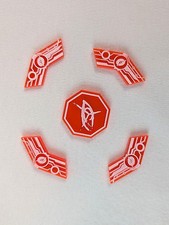 Android: Netrunner LCG Anarch Click Tracker, Acrylic Tokens, Rare FFG Promo, OP