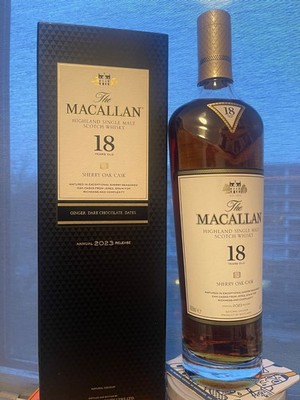 The Macallan 18-Sherry Oak Cask Batch 2023 43% 0,7L