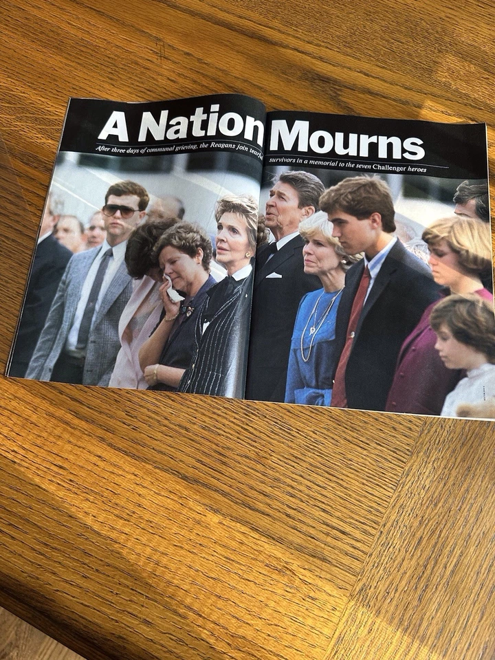 Time Magazine February 10, 1986 NASA Space Shuttle Challenger Disaster - Image 3 of 4