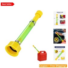 Leak-Proof Fuel Can Spout Replacement with Sealing Cap - 1.7-1.82 Inches