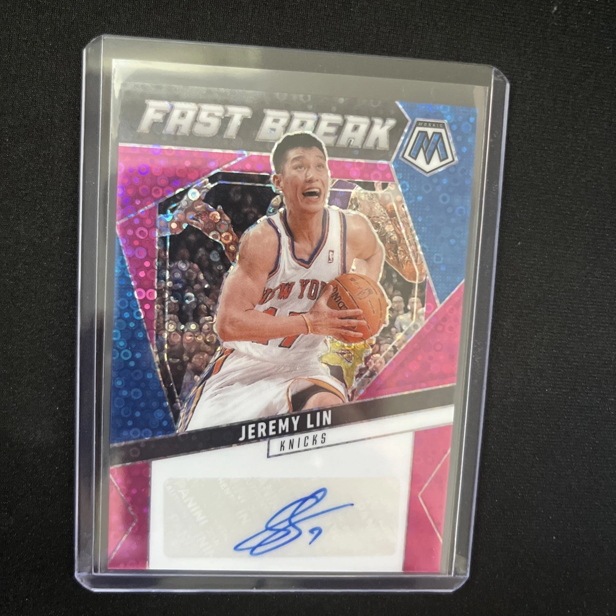 Jeremy Lin New York Knicks Basketball Autographed Sports Trading