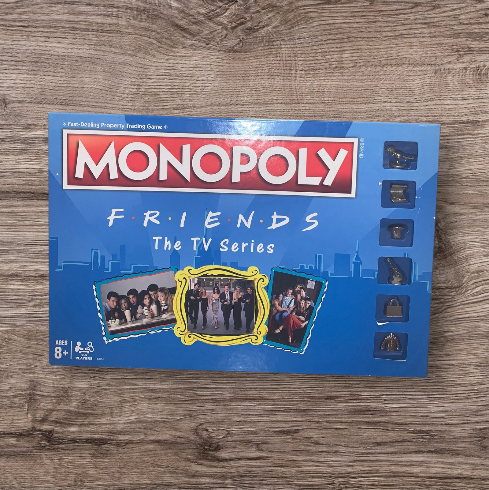 Monopoly Friends TV Series Edition Board Game Hasbro COMPLETE EXCELLENT COND