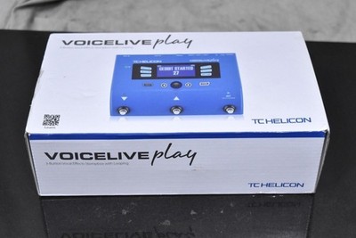 TC Helicon VoiceLive Play Vocal Effects Processor Harmony Looper Pedal GETESTET