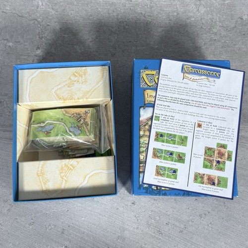 Carcassonne Inns & Cathedrals Expansion Classic Edition Rio Grande Games 2002 - Picture 2 of 4