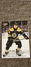 2025-26 Upper Deck Series 1 - Young Guns Michael Callahan #222 (RC) Boston  Mint