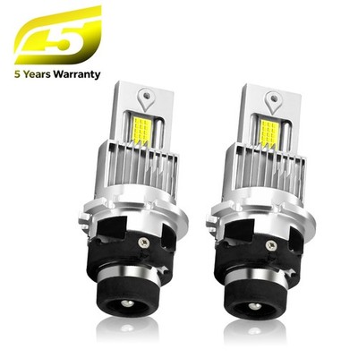For Volkswagen R32 2008 2x D2S LED Headlight Bulbs Replace HID D2R D2C D2H
