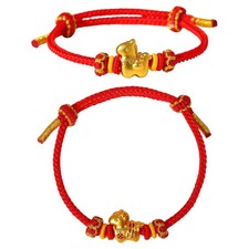 2026 Chinese New Year Horse Bracelets Red String Lucky Bracelet Fashion Jewelry