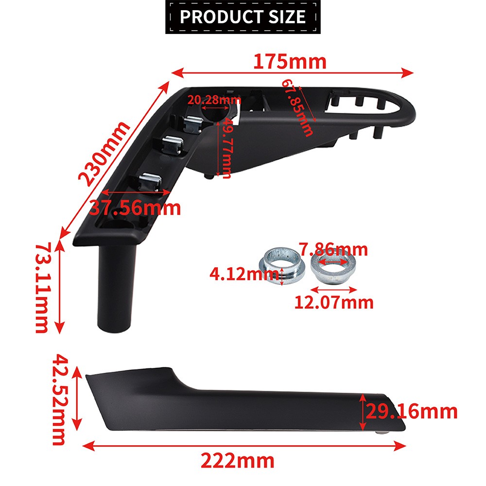 Piece de rechange commande ouverture porte gauche VW Polo 6N0867179E - 3