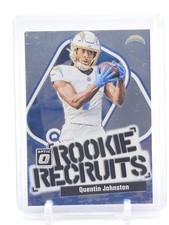 QUENTIN JOHNSTON 2023 DONRUSS OPTIC ROOKIE RECRUITS #15 Q6903