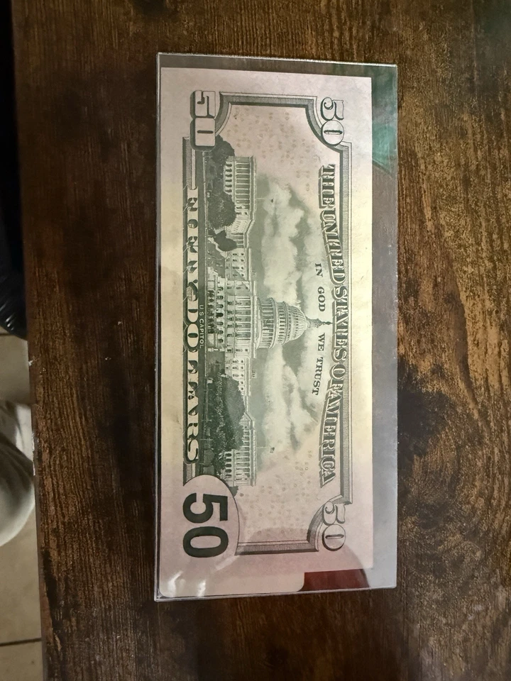 $50 2004 Star Note EG03098943 Ungraded Near Mint - Image 2 of 4