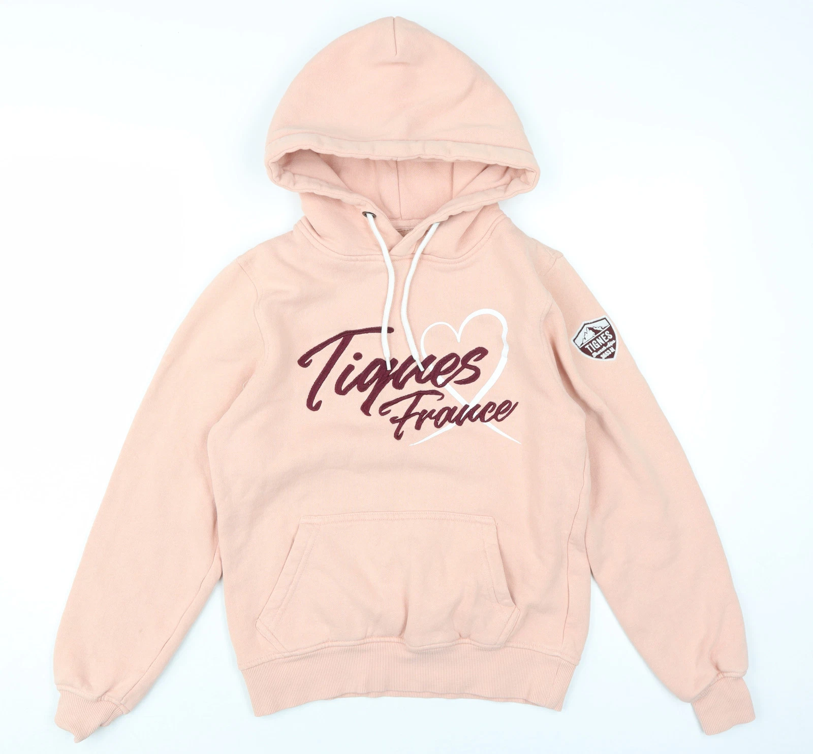 Tignes Women's Pink XS Hoodie with Logo Size XS