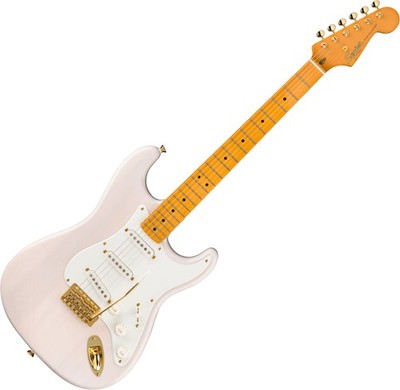 Squier Classic Vibe '50s Stratocaster E-Gitarre White Blonde Pappel Ahorn