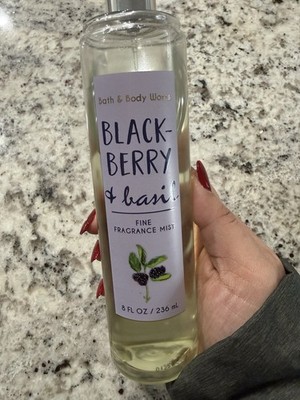 Bath & Body Works Blackberry & Basil Fine Fragrance Mist Spray Retired