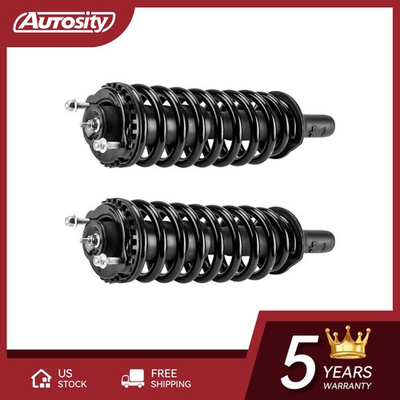 #ad #ad Pair Front Strut amp; Coil Spring Shock Assembly Fits 2002 2009 Chevy Trailblazer $113.99