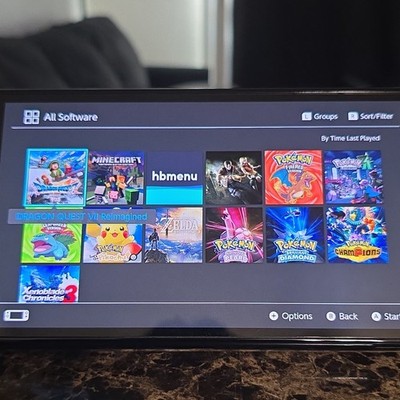 Nintendo Switch HAC-001 Console Zelda  Dock 256GB P-I-C-O-F-L-Y