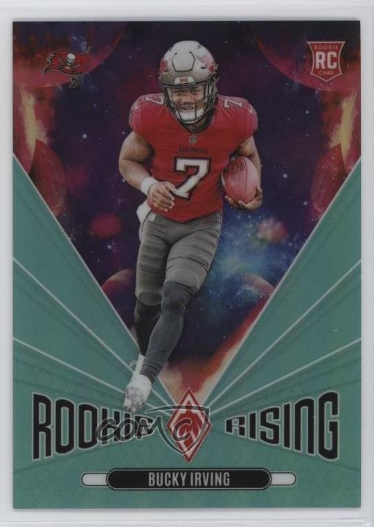 2024 Panini Phoenix Rookie Rising Teal 13/40 Bucky Irving #RR-BIG RC