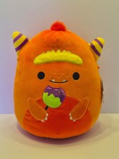 Squishmallows Halloween Ernest the Monster 12 " Candy Apple Soft Plush New Tags