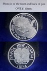 2022 Papua New Guinea Bird of Paradise 1 Troy Oz 999 Fine Silver Proof Coin