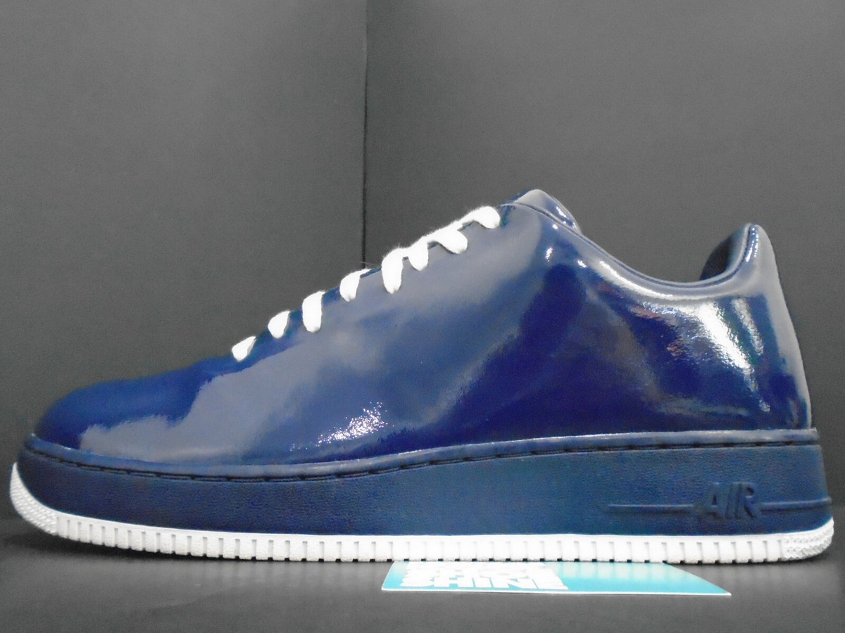 2006 NIKE AIR FORCE 1 SUPREME ONE PIECE LASER PATENT LEATHER