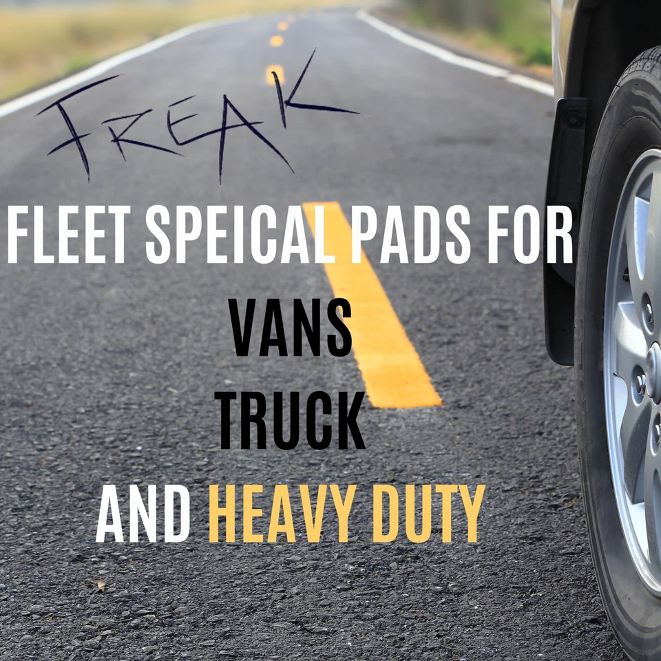 Front Rear Low-Metallic Brake Pads Kit Fit For Freightliner D1369 Foto 4 de 4