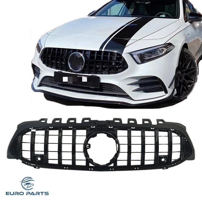 Mercedes-Benz/AMG/A45/フロントグリル Black AMG A45 Style Bumper Bar Grille Gril for Mercedes A W177