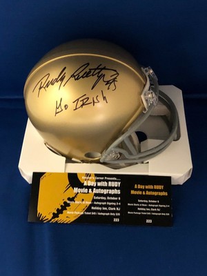 rudy ruettiger signature