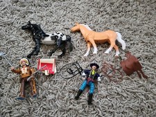 1991 Imperial General Custer Geronimo plus Horses weapons Accessories