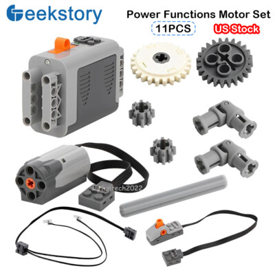 Power Functions 11 PCS Technic Parts Power set M Motor for Le*go 8293 42068