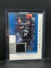 Kevin Garnett 2003-04 Skybox LE League Leaders Game Used #d /50 Rare