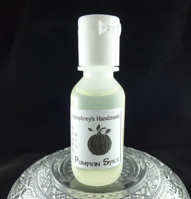 PUMPKIN SPICE Men's Beard Oil, Small .5 oz Conditioner, Natural Serum Cinnamon