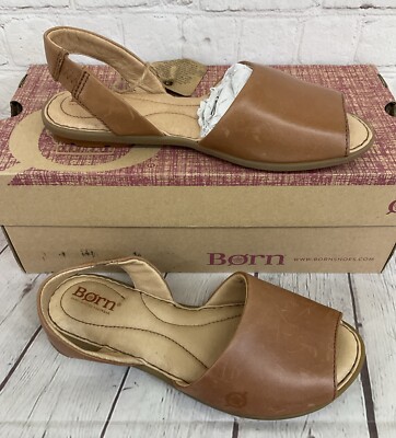 Shoes Outlet Born Trang Menorca Sandals Cognac Born Trang Menorca