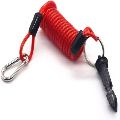 Replacement Caravan RV Breakaway Cable Coiled Cable Pin Electric Switch Brake - Bild 8 von 15