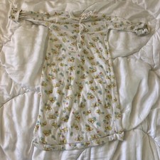 Vintage Sears Disney Winnie the Pooh Infant to 17 Pounds Unisex Sleeper Dress