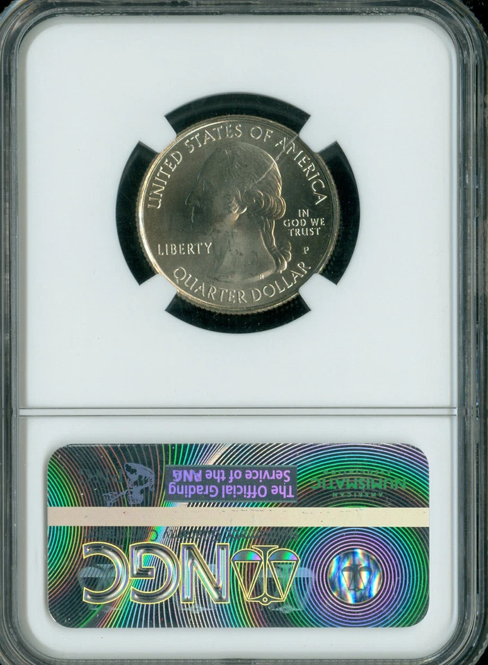 2011 P GLACIER PARKS QUARTER NGC MS67 PQ . - Image 2 of 2