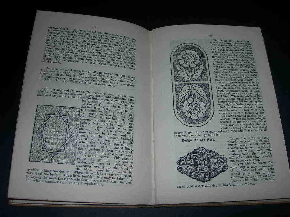 PRACTICAL TECHNICAL INSTRUCTOR in ARTS & CRAFTS c.1900 Book McQUHAE Cockermouth - Image 4 of 4