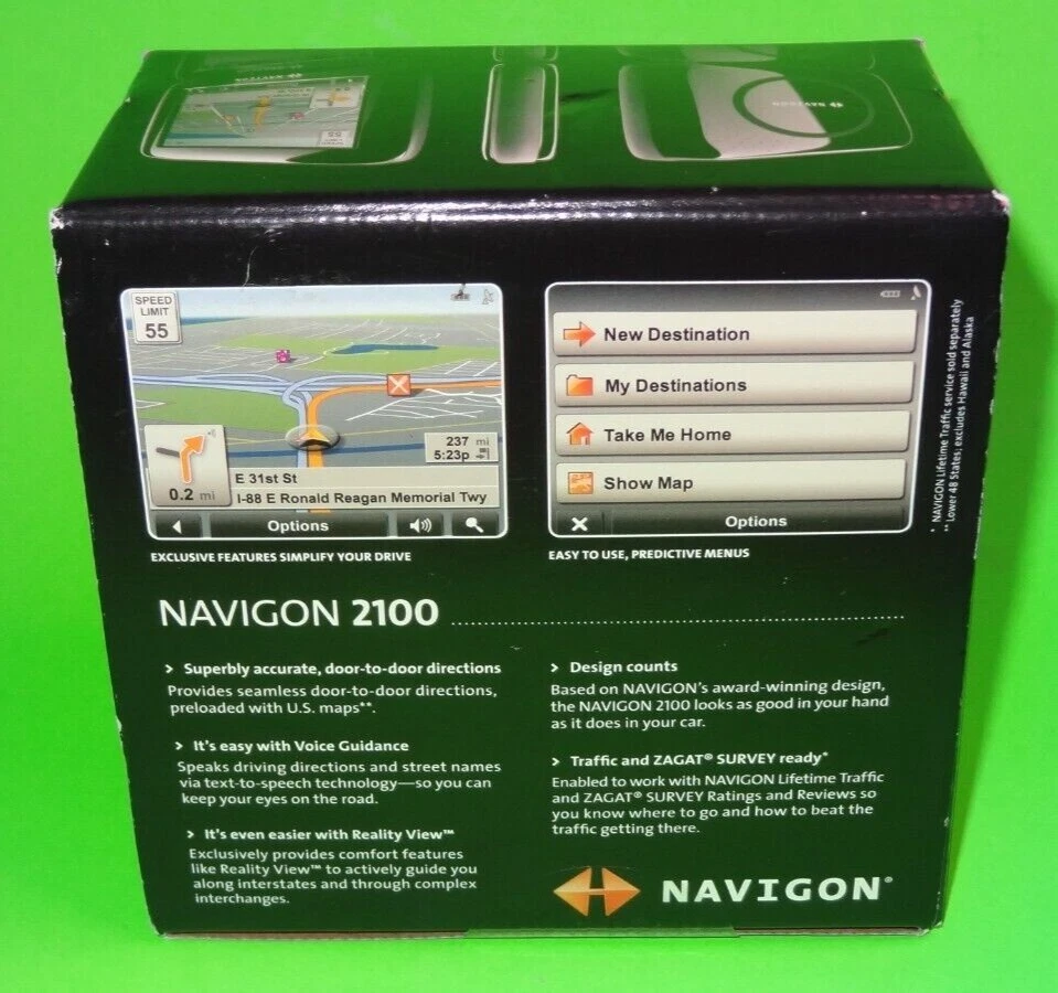 Navigon 2100 GPS Navigation System 3.5” Touch Screen 🔥🔥🔥 BRAND NEW 🔥🔥🔥 - Image 2 of 4