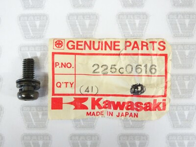 モフ　16 Kawasaki NOS NEW 225C0616 Screw 6x16 KLF KVF KLF185 KVF400 KVF300
